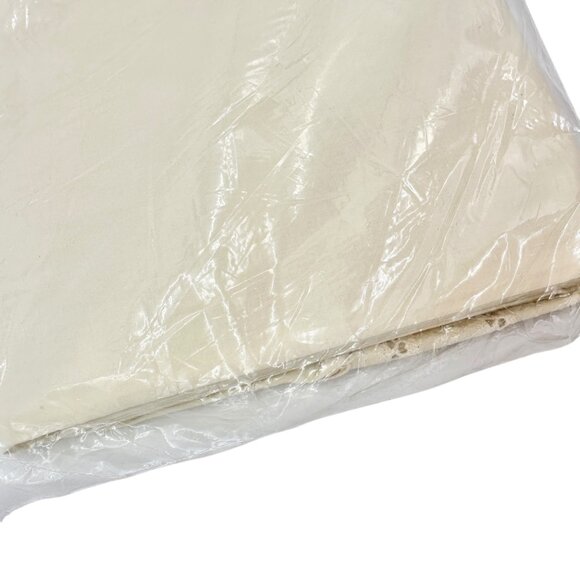 Wamsutta Vintage Penobscot Plus Double Flat Sheet 81x104 Cream 200 Thread Count - Picture 5 of 6